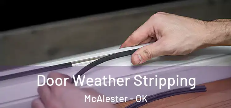  Door Weather Stripping McAlester - OK