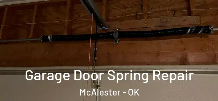  Garage Door Spring Repair McAlester - OK