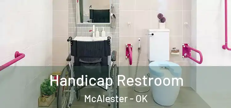  Handicap Restroom McAlester - OK
