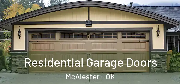  Residential Garage Doors McAlester - OK